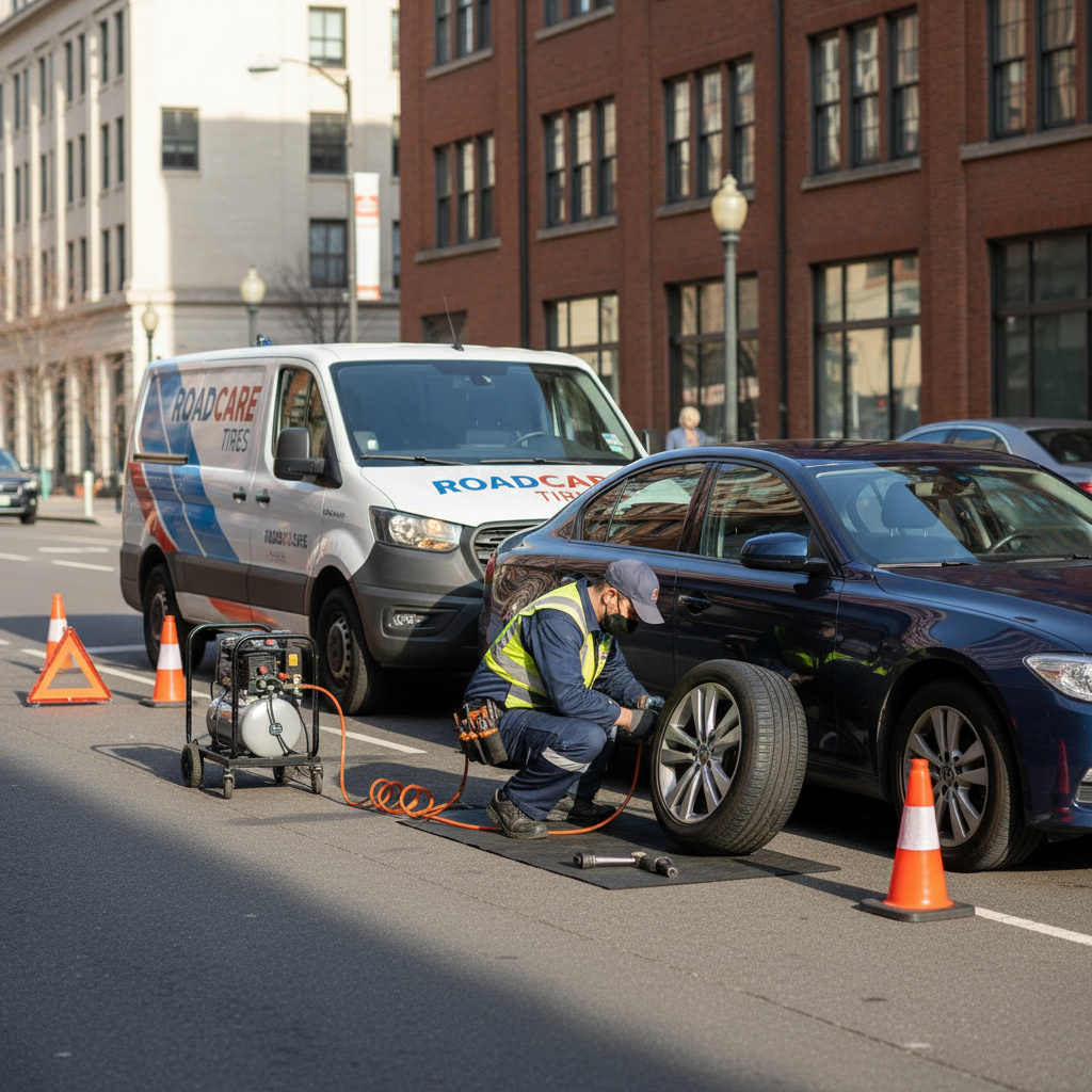 Mobiler Reifenservice von KoruVesta Reifenservice